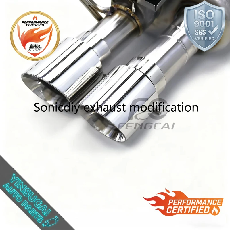 

Four-tip Catback Exhaust Muffler Pipe for Subaru Impreza WRX 2.0L WRX STI 2.4L 2.5T Racing Performance Modification Parts