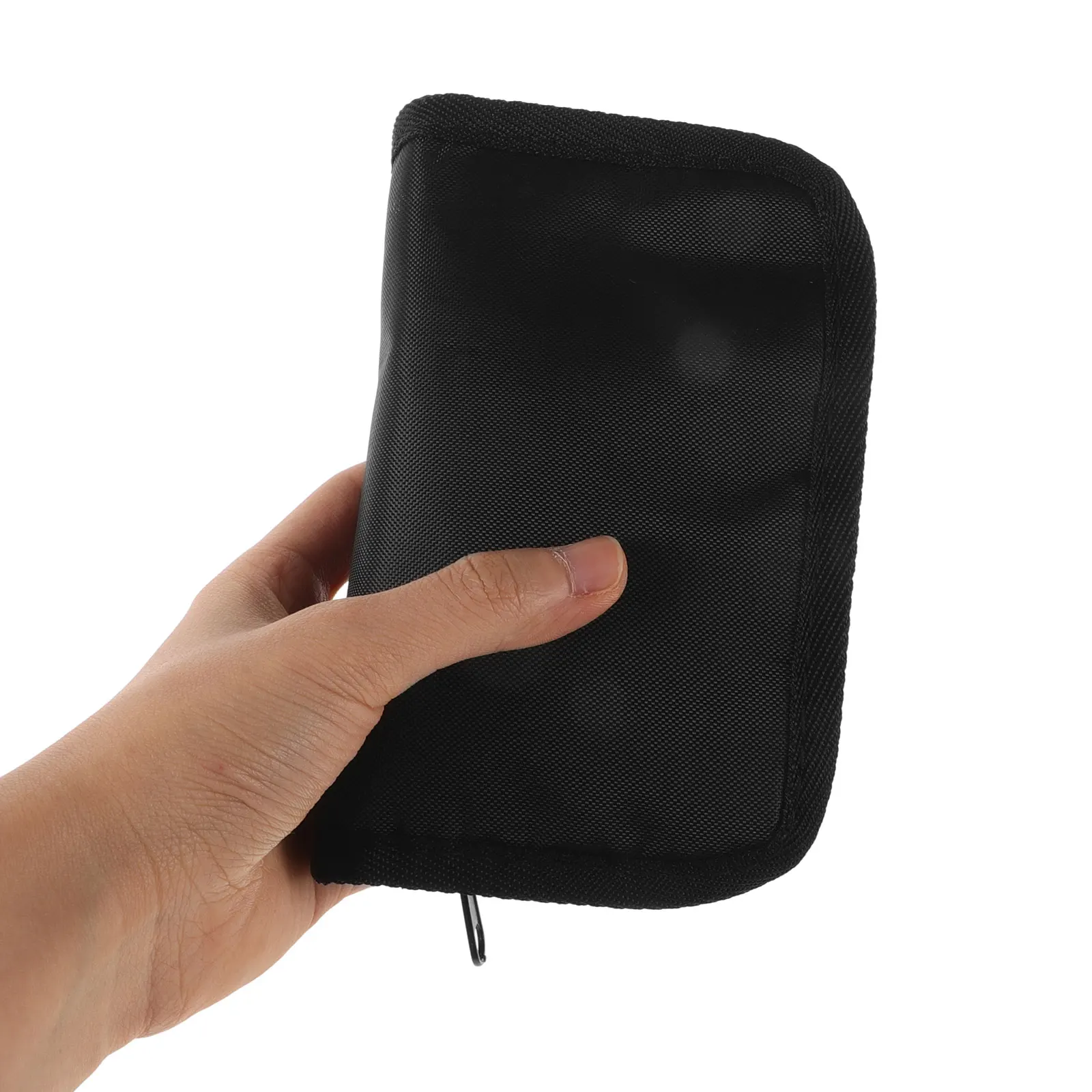 Glucose Monitor Storage Pouch Zipper Fabric Diabetic Storage Bag Glucometer Bag Blood Glucose Meter Carrying Bag