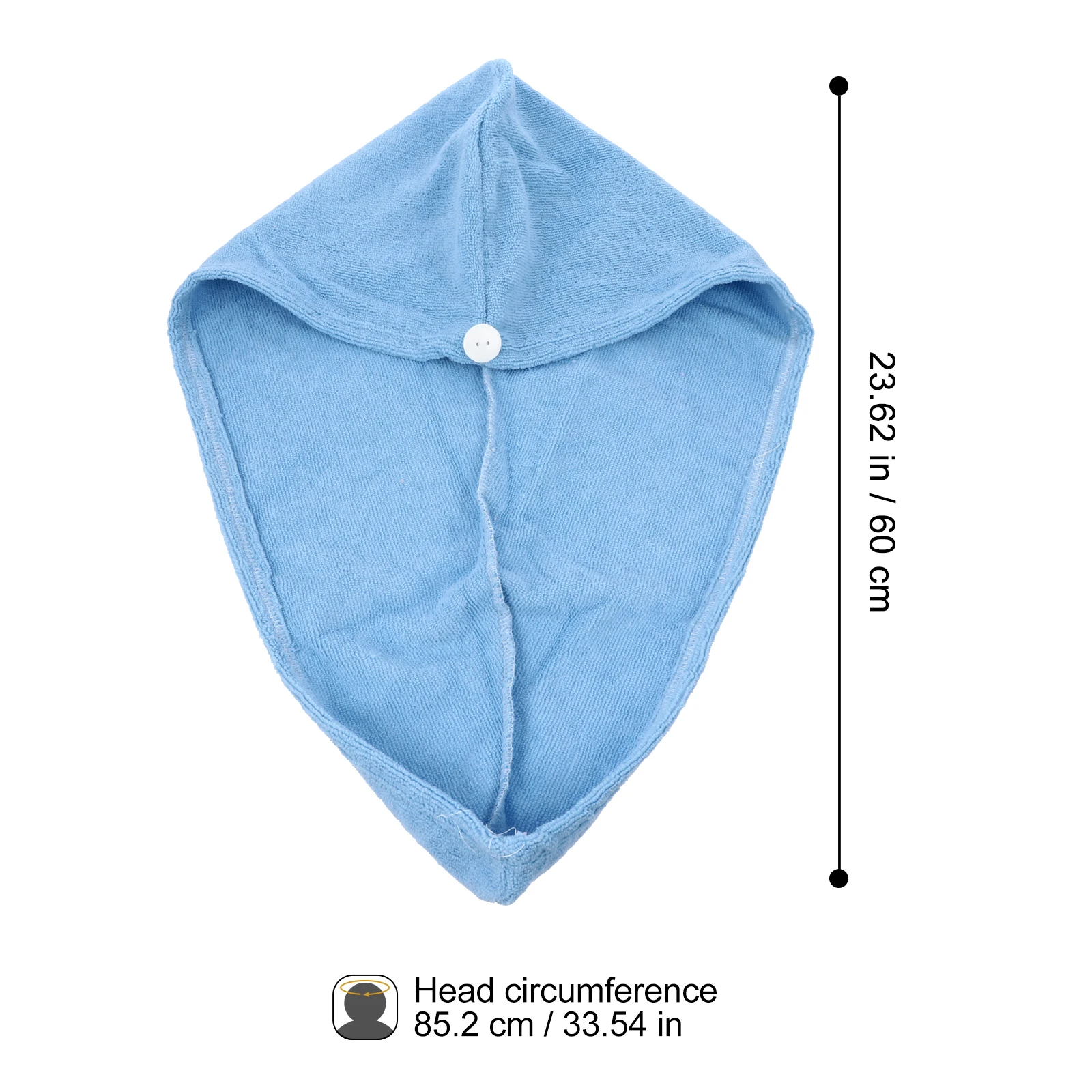 

Hair Dry Wrap Quick Drying Microfiber Head Towel Thicken Bathing Turban Absorbent Saving Home Gym Travel