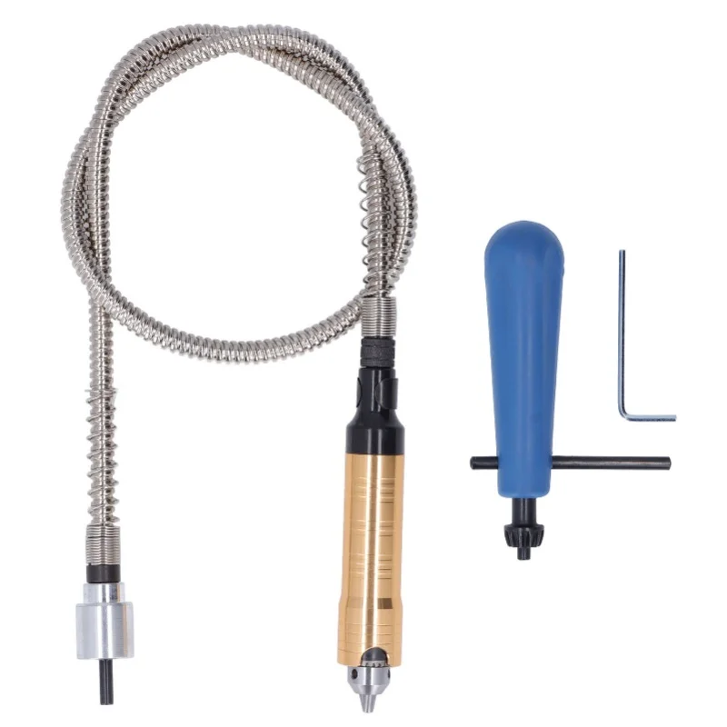 

Flex Shaft Extension Chuck Key Adapter Flexible Attachment For Electric Drill Rotary Grinder Tool