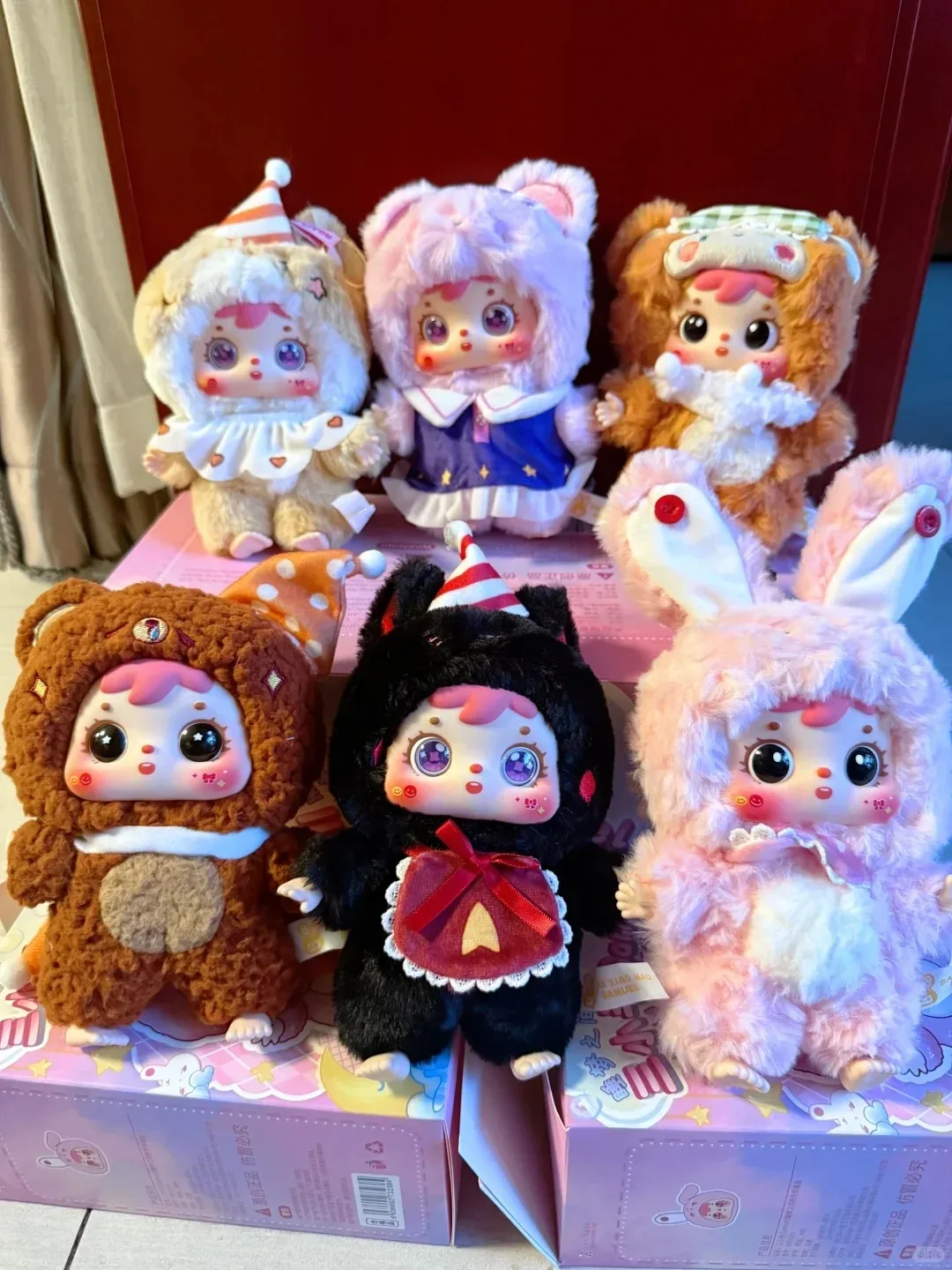 صموئيل هالوين كرنفال القطيفة دمية صندوق أعمى قلادة مفاجأة هدية لعبة عصرية للبالغين والأطفال #6