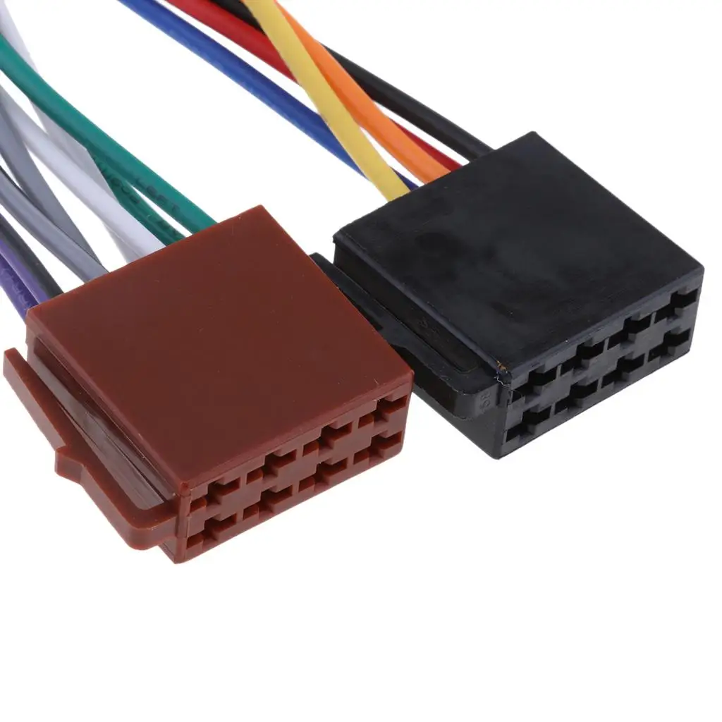 Car Wiring Harness Lead ISO Cable Adapter Plastic Connector for Ford Fiesta Focus Fusion Max Stereo Radio Upgrade