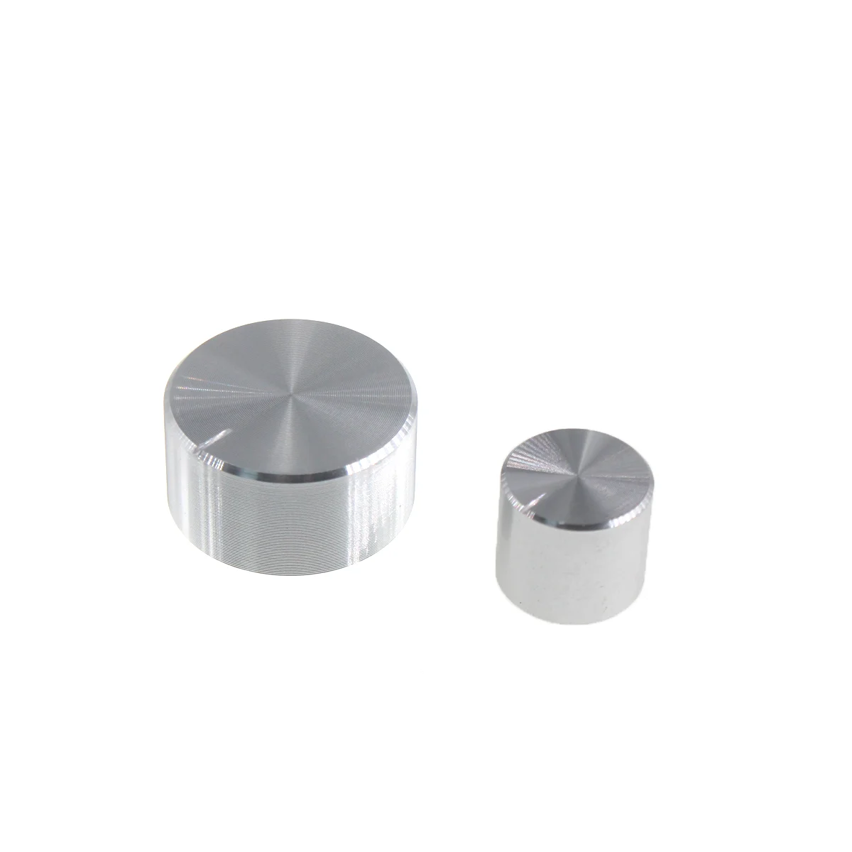 10pcs Silver 6mm Shaft D O 13X13 15X10 15X13 20X10 20X13 30X10 25X10 Hole Amplifier Knob for Rotary Encoder Potentiometer Knobs