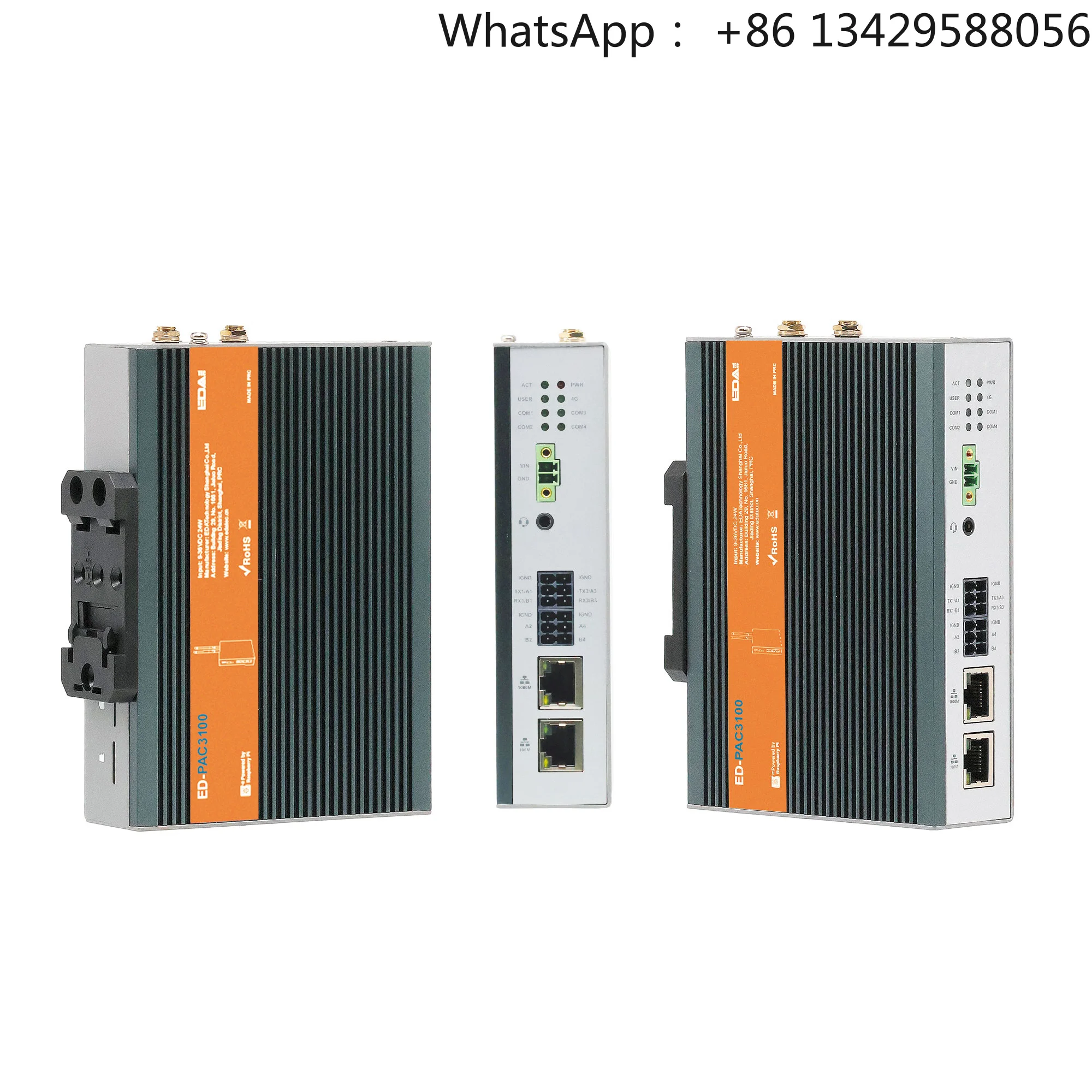 Chipboard ED-PAC3100 for Raspberry Pi Cm5 CODESYS Programmable Automation Controller 9~36V Wide Voltage Input, Integrated RTC