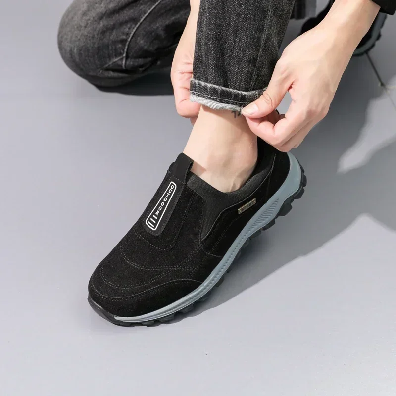 YRZL Herren Outdoor Camping, leichtes Laufen, Joggen, Freizeit Bergsteigen, Herrenschuhe, rutschfeste Wanderschuhe Mann – Detail 17