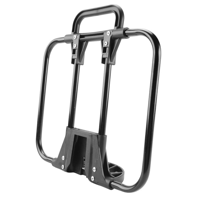 Upgrade Folding Bike S-Bag C-Bag Alloy Front Rack Schoolbag Rack Backpack Rack Row Skeleton Basket For Brompton Parts