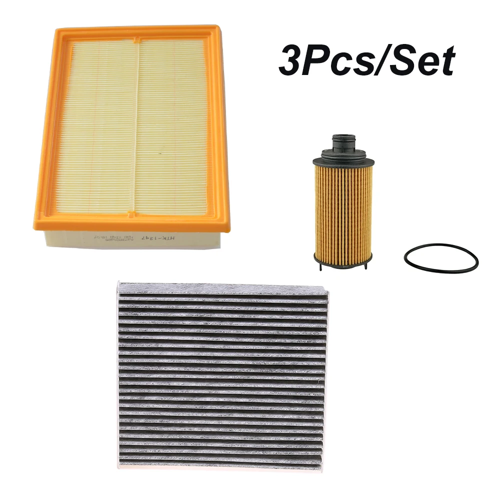 

3Pcs Filters Kit For BEIJING X7 1.5T 2020- 3104344 10105963 A00067644 8105005BACS030 Oil Air Cabin Filter Set Car Accessories