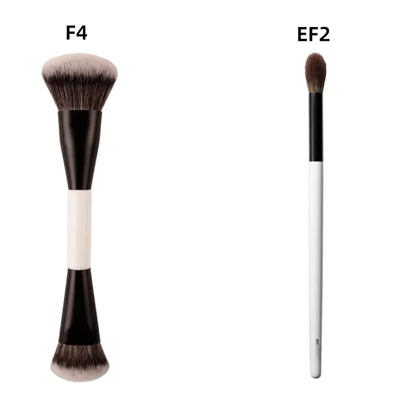 Dual-Ended Foundation Face Brush for Makeup Application