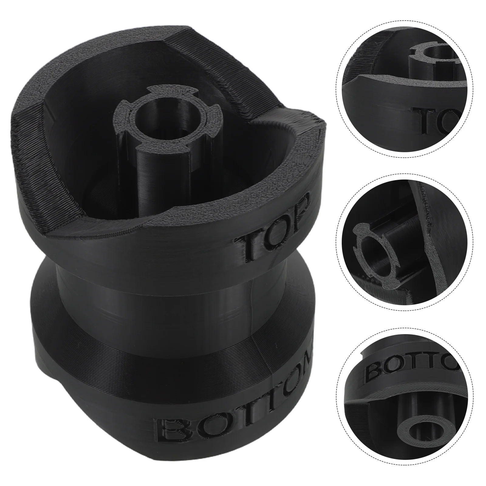 

Bottle Funnel Adapter Reusable Leak Proof Transfer Connector for Shampoo Lotion Soap Easy Refill Liquid Dispenser Adapter