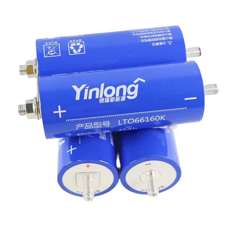 2.3v 35ah 1-32PCS LTO66160F Battery  Yinlong Lithium Titanate Battery 10C Discharge 30000 Cycles For Car Audio Solar System batt