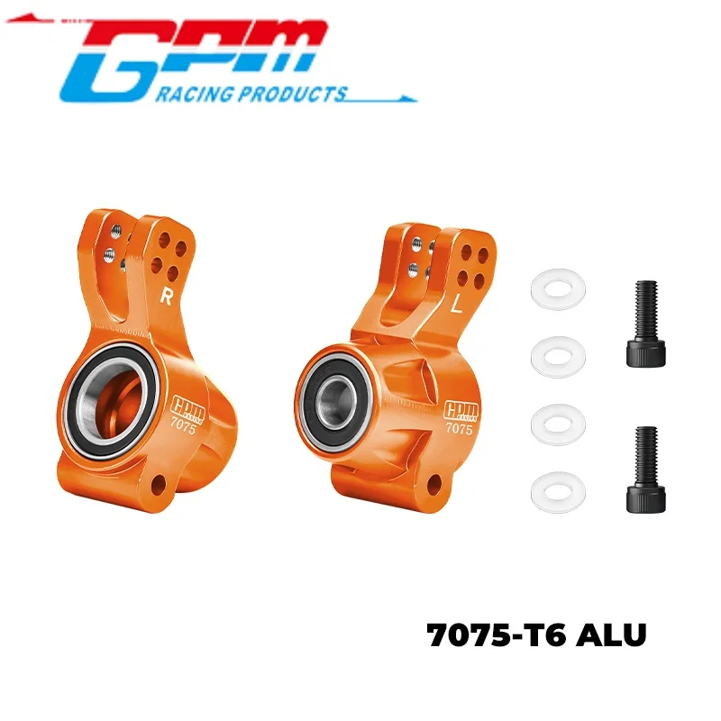 GPM MAK022 7075 LEGERING ACHTERNAAF (LARGER BINNENLAGERS) VOOR ARRMA 1/8 KRATON 6S / OUTCAST 6S / NOTORIOUS 6S / BIG ROCK 6S / KRATO