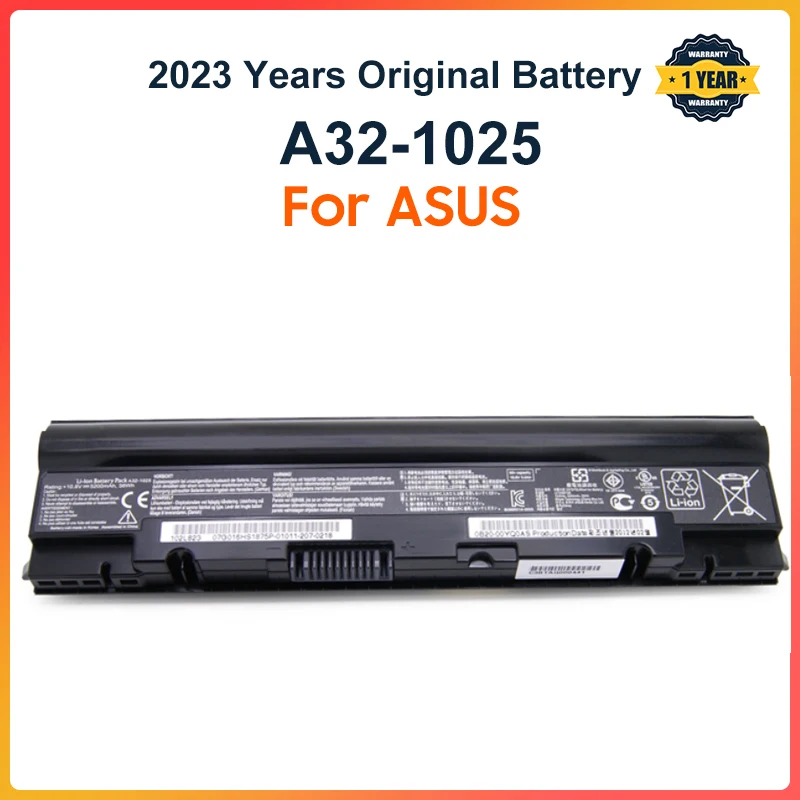 

A32-1025 A31-1025 Laptop Battery for ASUS Eee PC 1225 1025 1025C 1025CE 1225 1225B 1225C 10.8V 5200mAh