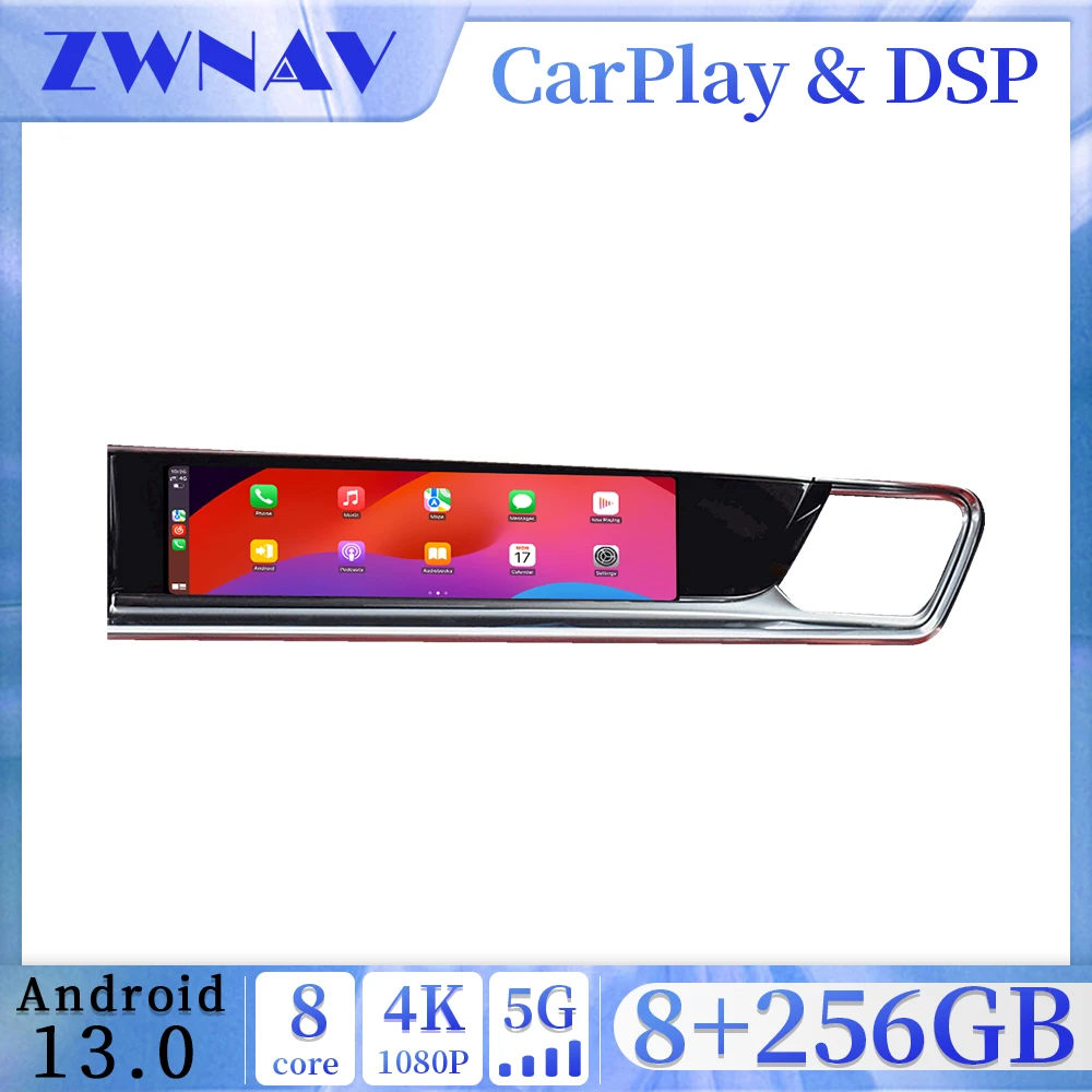 

15-дюймовый дисплей Co-пилота для Porsche Panamera 2018-2023 Автомобильный мультимедийный плеер Android Co-pilot Экран головное устройство