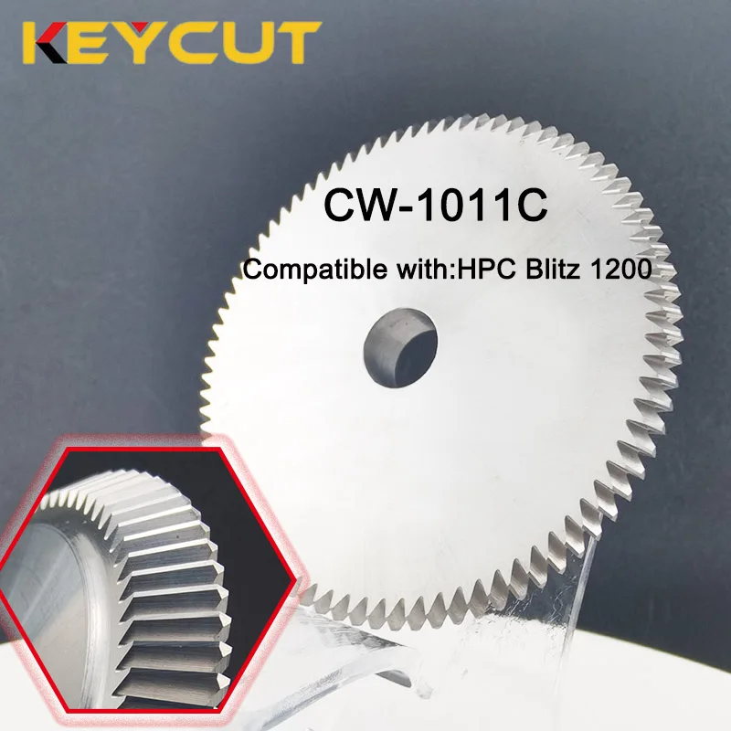 CW-1011 CW-1011C Key Milling Cutter  for 90° Small Cylinder & Auto Cutter Compatible with HPC Blitz 1200 machines