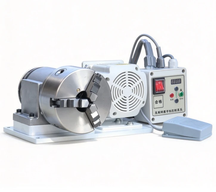HeavyDuty Variable‑Speed Motor 3‑Jaw Chuck Power Head Assembly Mini Lathe For Mold Core PolishingBilliard Cue Repair Refinishing
