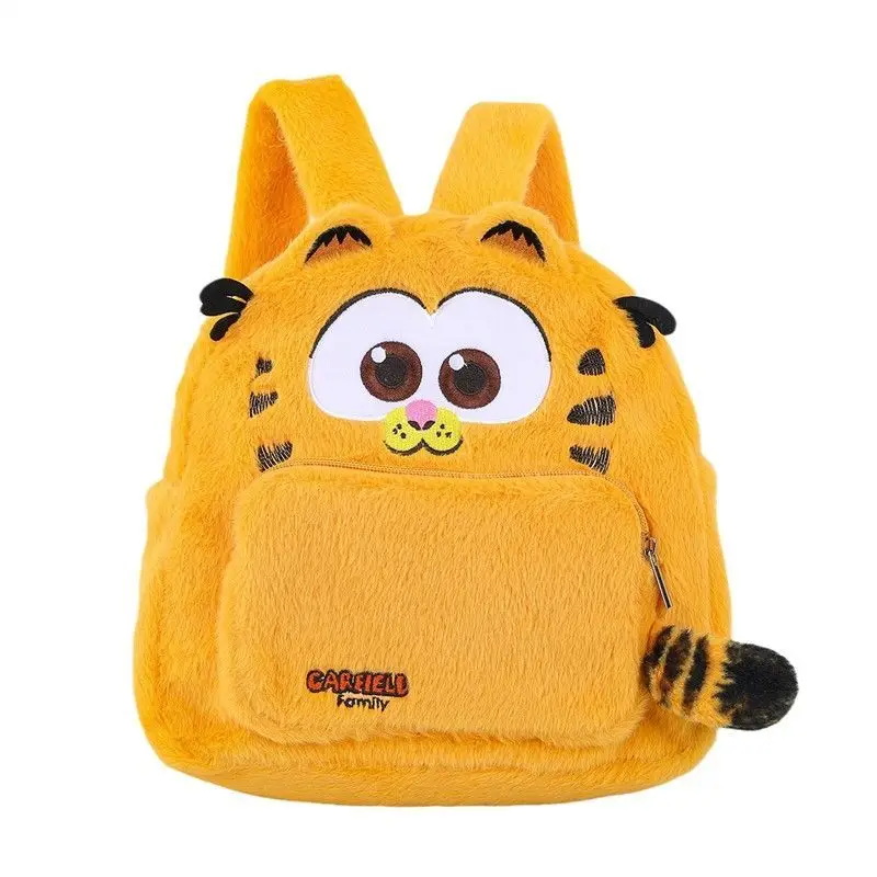 Garfield backpack with high appearance value  versatile cartoon cute design  large capacity  portable and lightweight school bag view 3