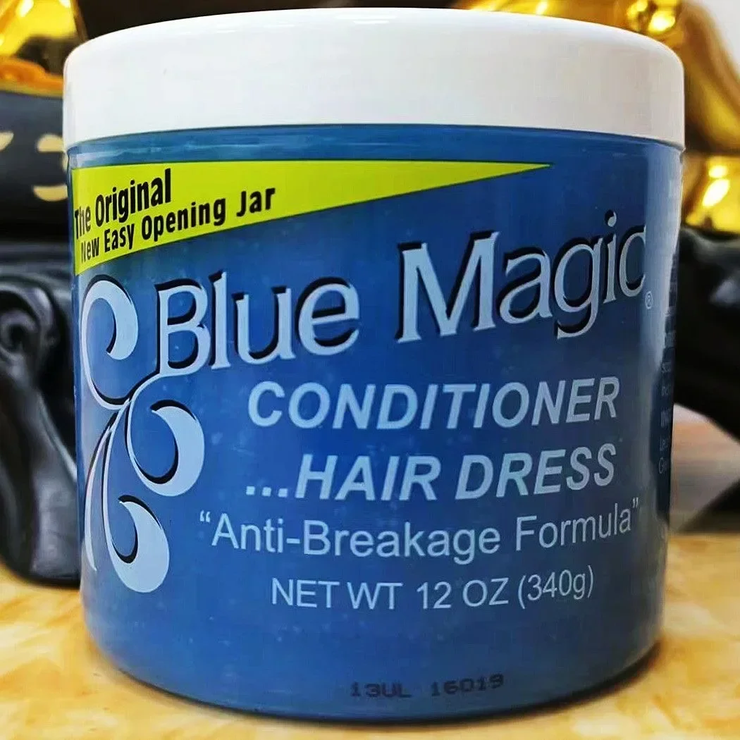 Blue Magic Hair Scalp Food Conditioner Anti-breakage and Hoid Hair Dress 340g