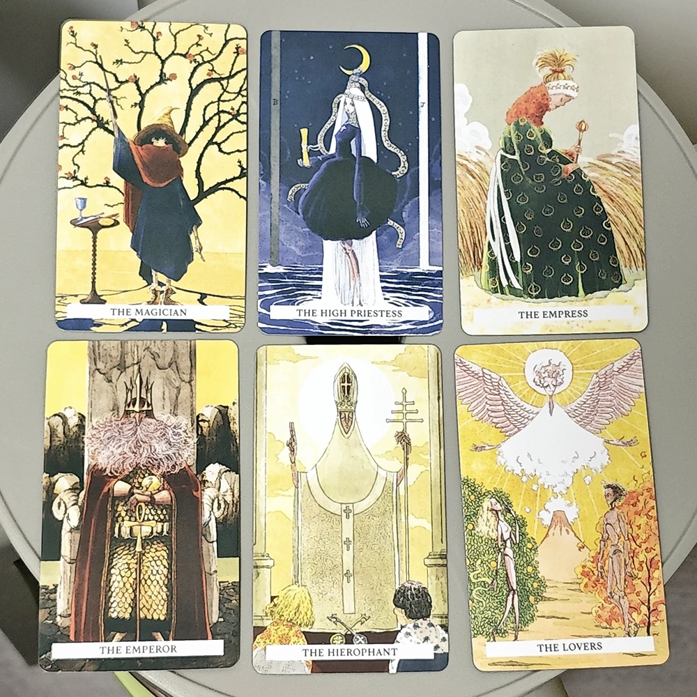 I Am Not A Doll Tarot 10.3*6cm - 79 Pcs Puppet Inspired Whimsical Art Cards