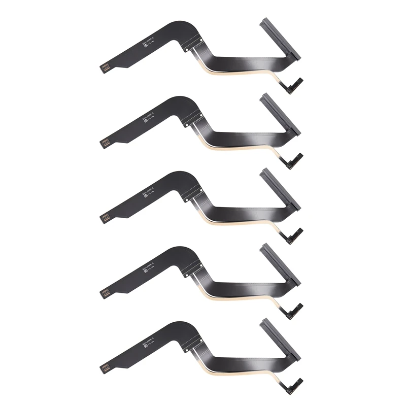 5X 821-2049-A HDD Hard Drive Flex Cable For  Pro 13 In A1278 HDD Cable Mid 2012 MD101 MD102 EMC 2554