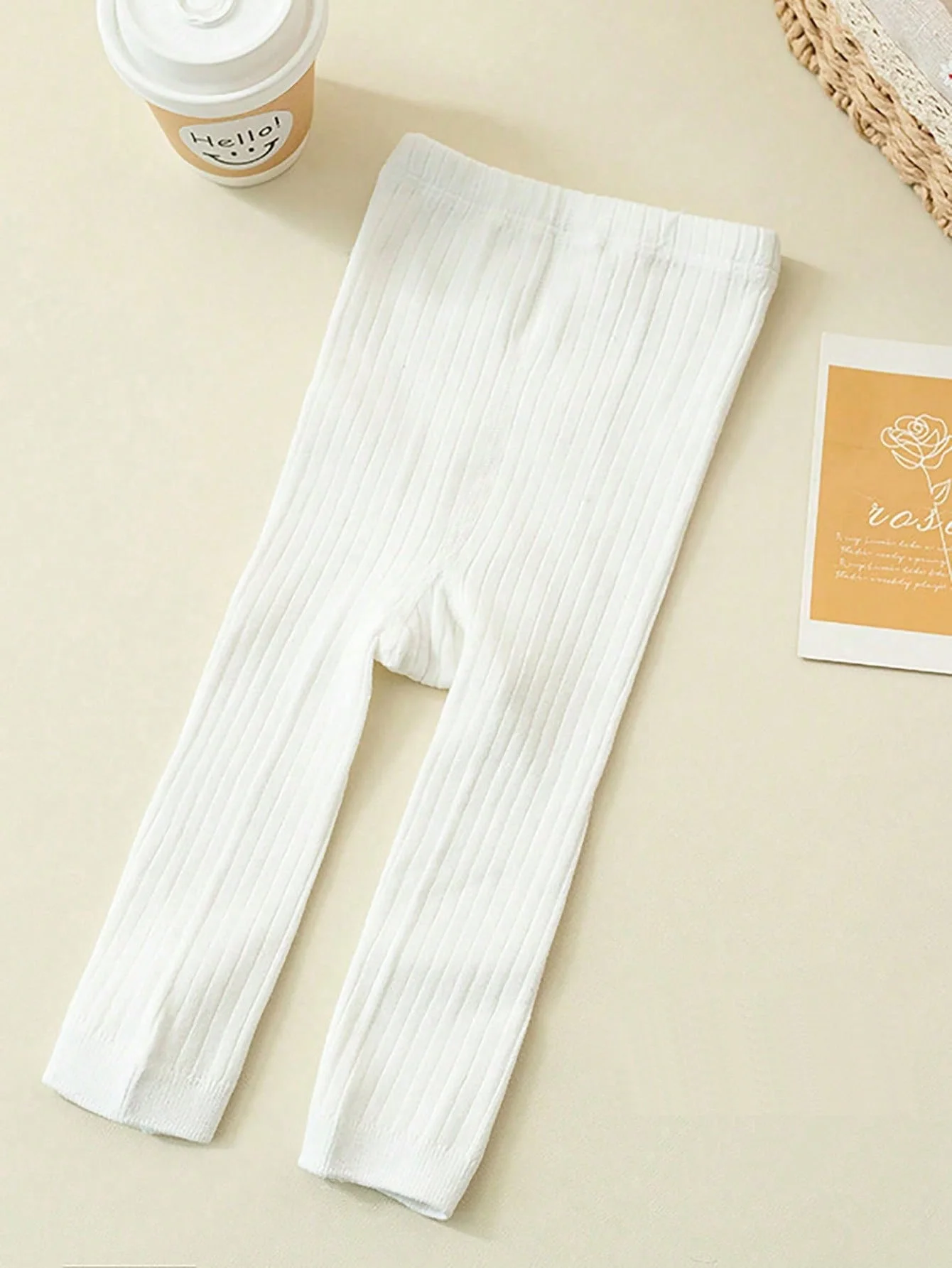 Baby Girls Leggings,Fashion Soft Elastic Waist Comfort Breathable Princess Pants for 0-6 Years Toddlers and Kids view 5