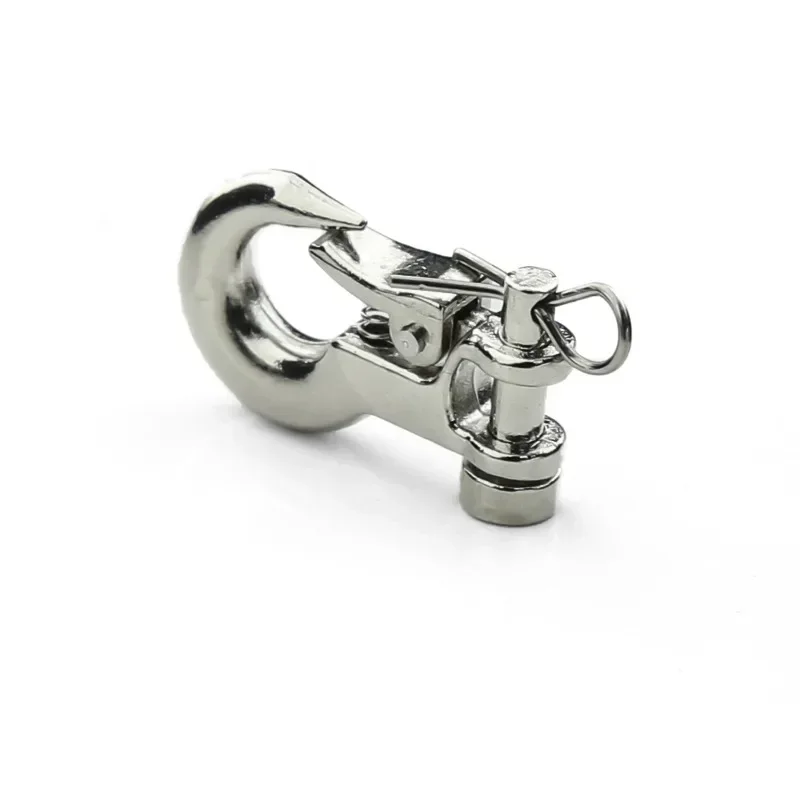 Hak holowniczy metalowy do wyciągarki, akcesoria do pojazdów terenowych RC 1/10 Axials SCX10 RC4WD TRX4D90