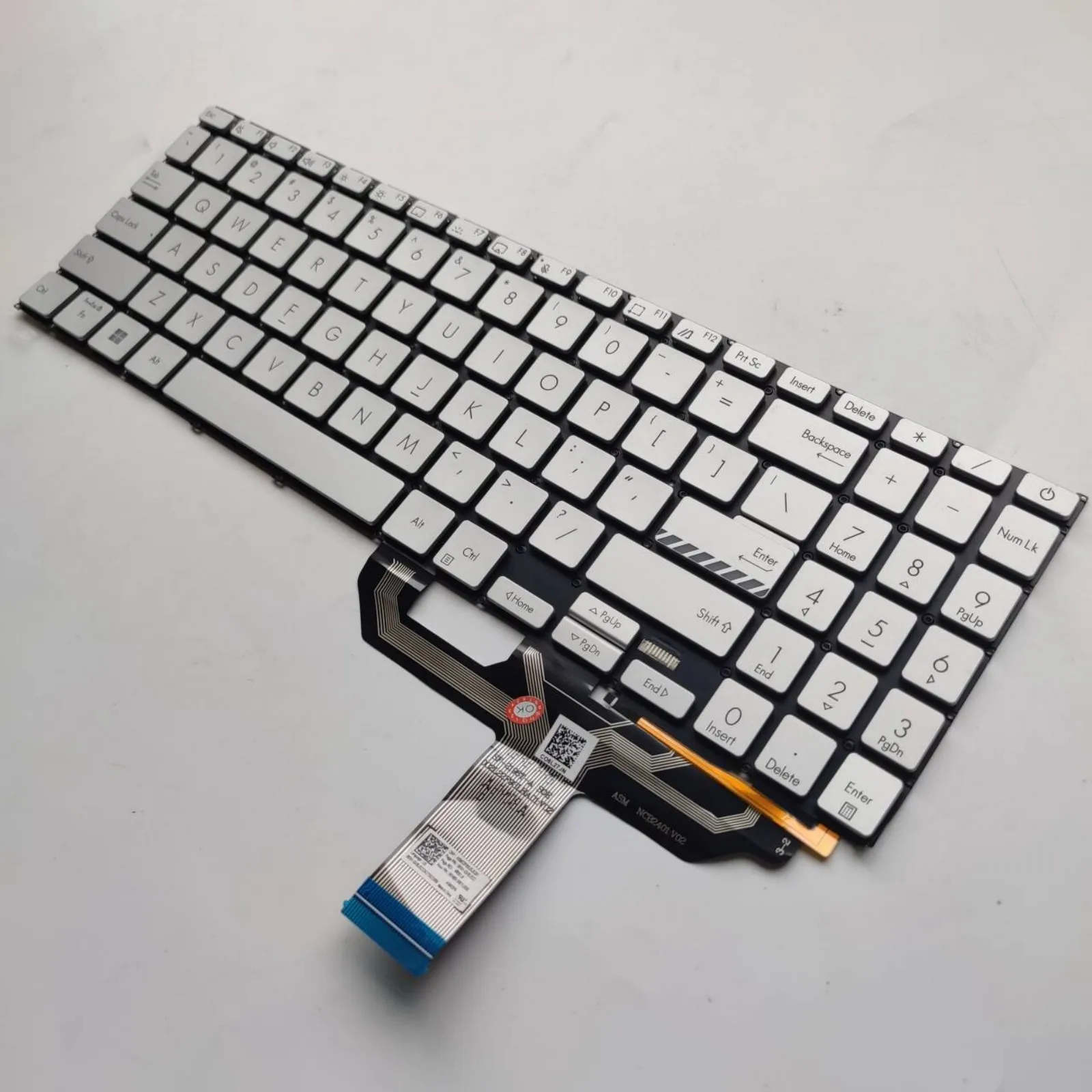 لوحة مفاتيح الكمبيوتر المحمول تخطيط الولايات المتحدة لـ ASUS X1603Z X1603ZA M1503Q X1502ZA X1502VA M1502Z