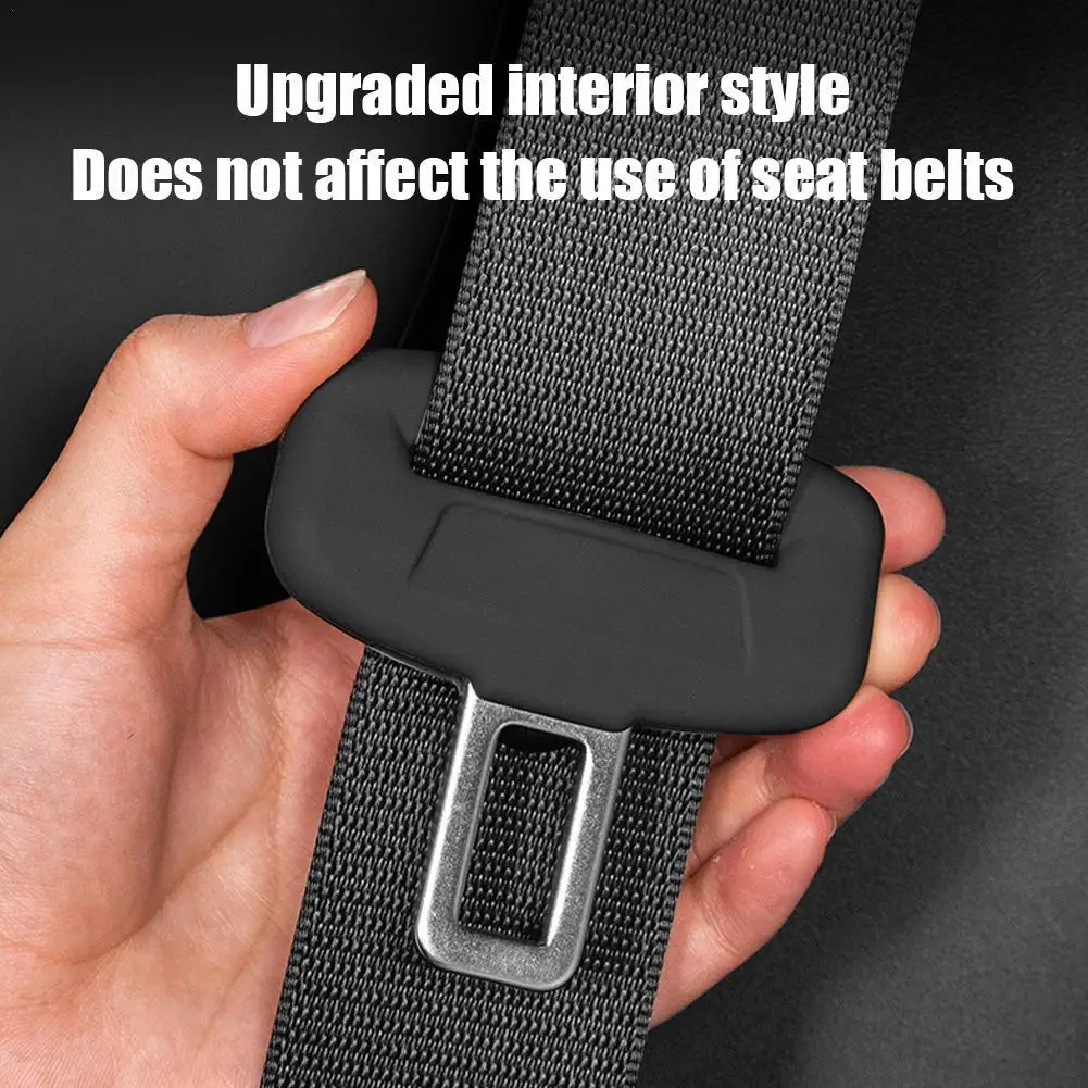 

Universal Silicone Car Seat Belt Cover Anti-Scratch Car Seatbelt Buckle Protective Case for Car Seat Decoration