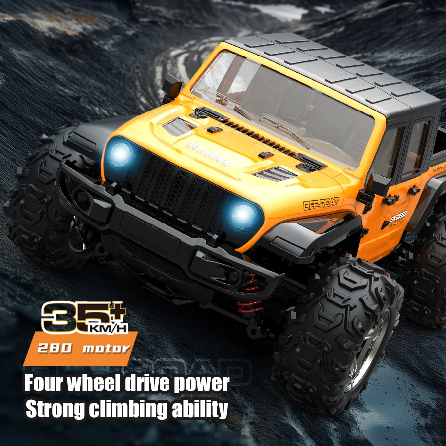 JJRC C8819 1:20 풀 체중계 시뮬레이션 장난감, RC 자동차 모델 드리프트, 4WD, 2.4G, 30 km/h, 고속 리모컨, 오프로드 차량, 소년 선물