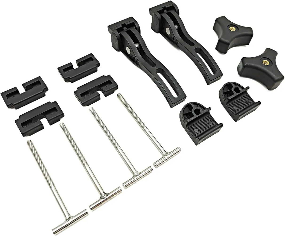 

Universal Hard Quad-fold or Hard tri-fold Truck Bed Cover Body Top Cover T-Bolt Front Fixture Rear Fixture Parts kit