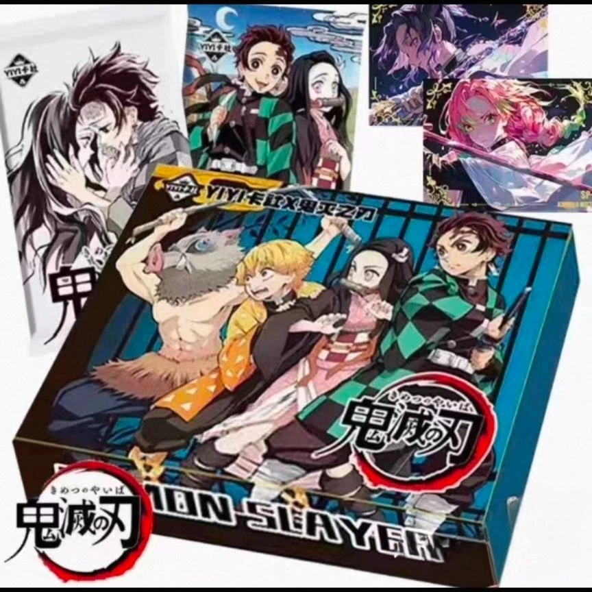 

Коллекционные карточки Demon Slayer: популярные аниме-персонажи, редкое лимитированное издание, высококачественный набор, креативная модная игрушка-карточка