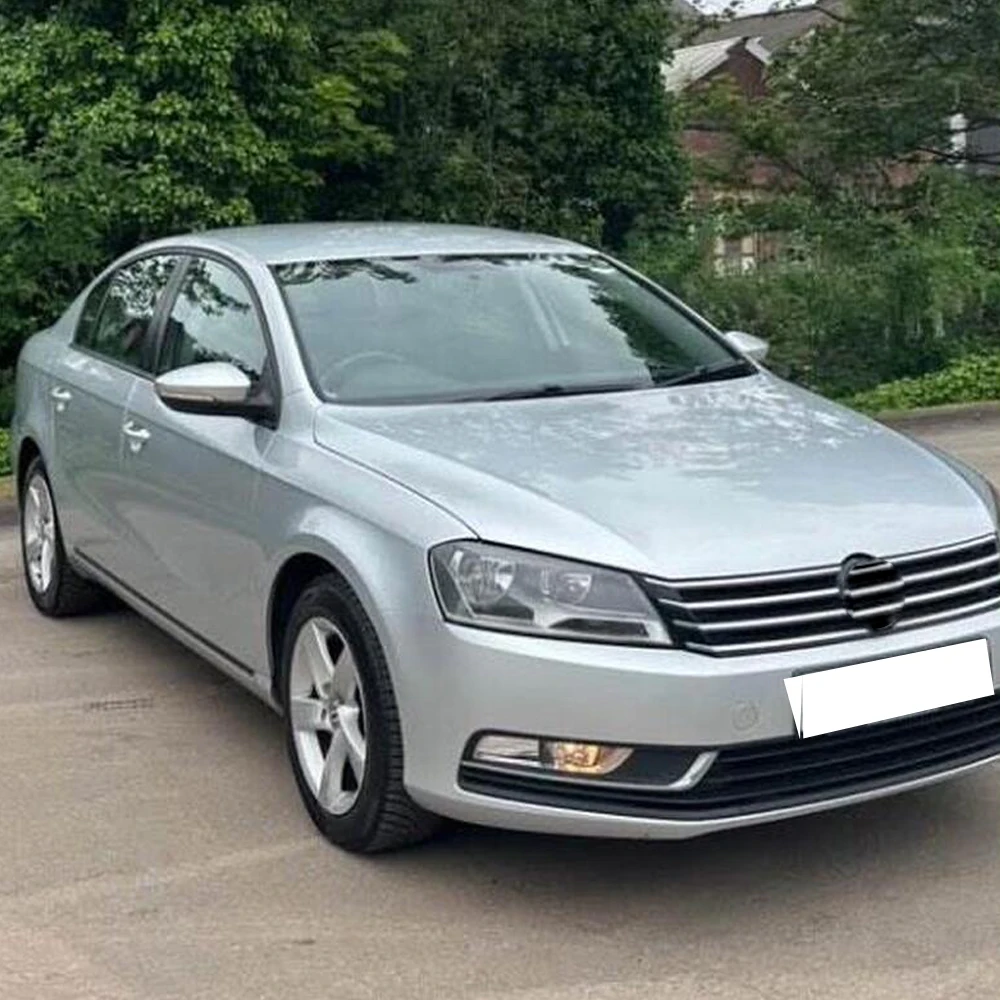 For Volkswagen Passat B7 2012-16 European Edition Exterior Window Decoration Sticker Glossy Black Chrome Delete Protective Film