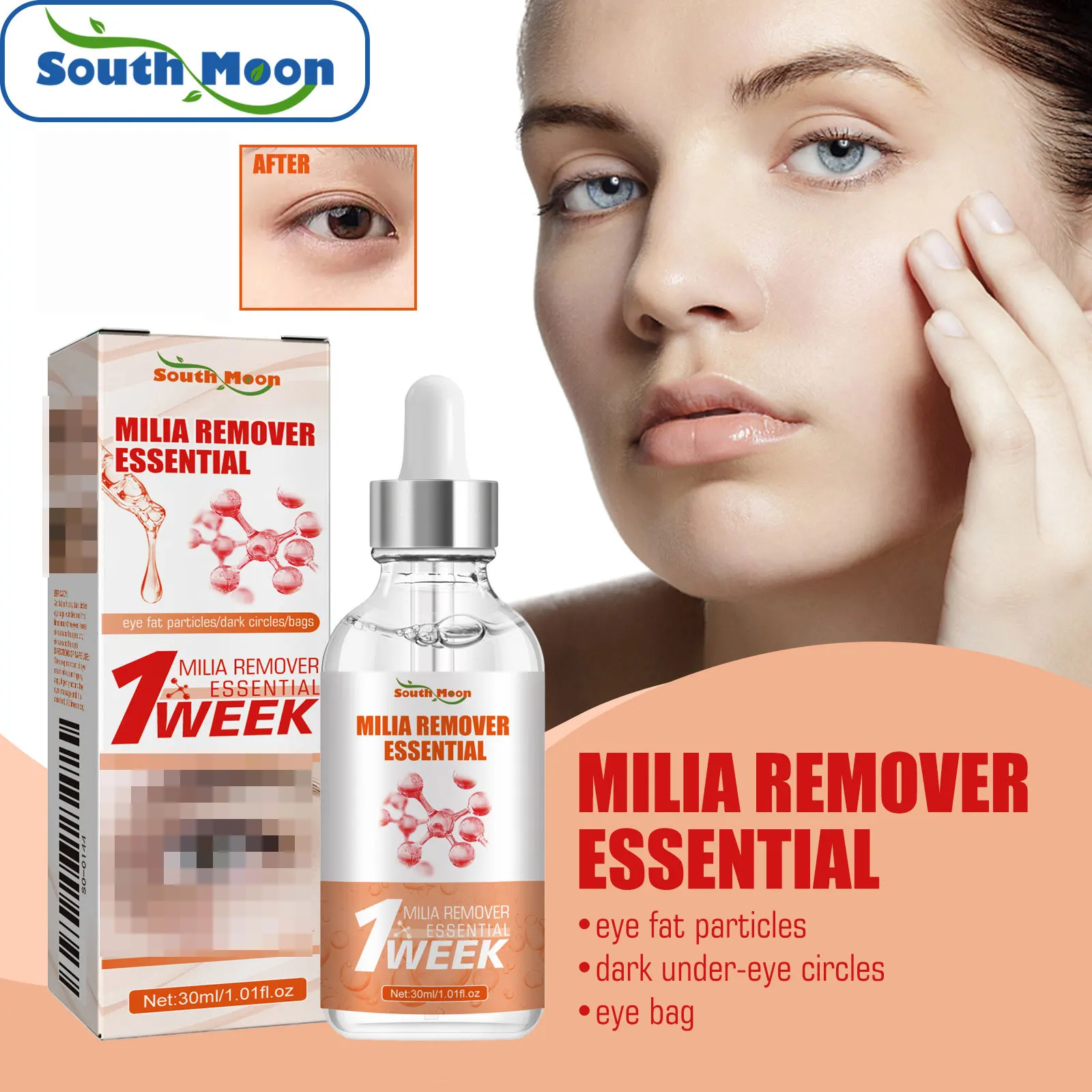 Fat Granules Removal Eye Serum Eye Milia Repair Treatment Products Wrinkle Lifting Moisturizing Anti-Puffiness Korean Skin Care