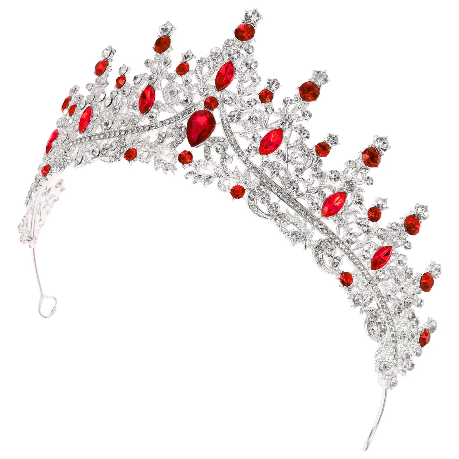 

Rhinestone Crown Hair Accessory Women Wedding Party Birthday Adult Crowns Queen Princess Tiara Headb Accessories