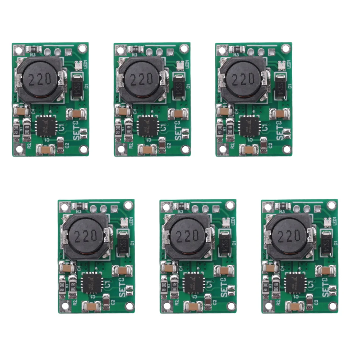 N16R 6Pcs TP5100 Charging Management Power Supply Module Board 4.2V 8.4V 2A Single Double Lithium Battery Charger Module