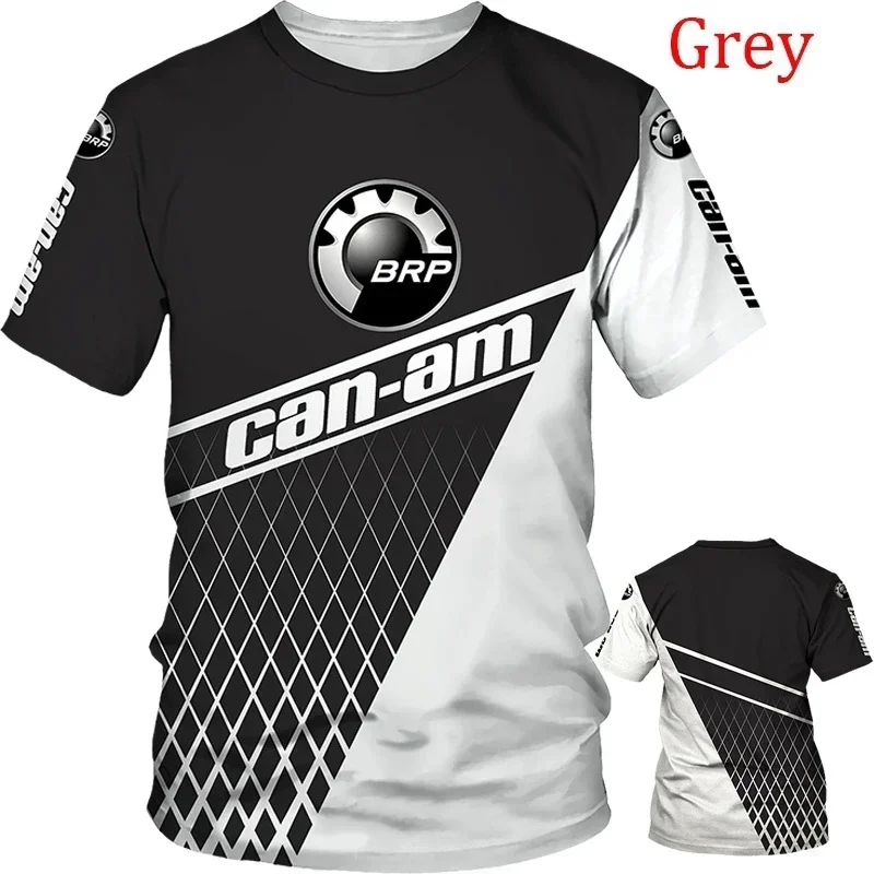 Can-Am Team BRP Racing T-Shirt, 3D-gedruckte, schnell trocknende und atmungsaktive Sportbekleidung für den Sommer, Outdoor-Streetwear – Detail 12