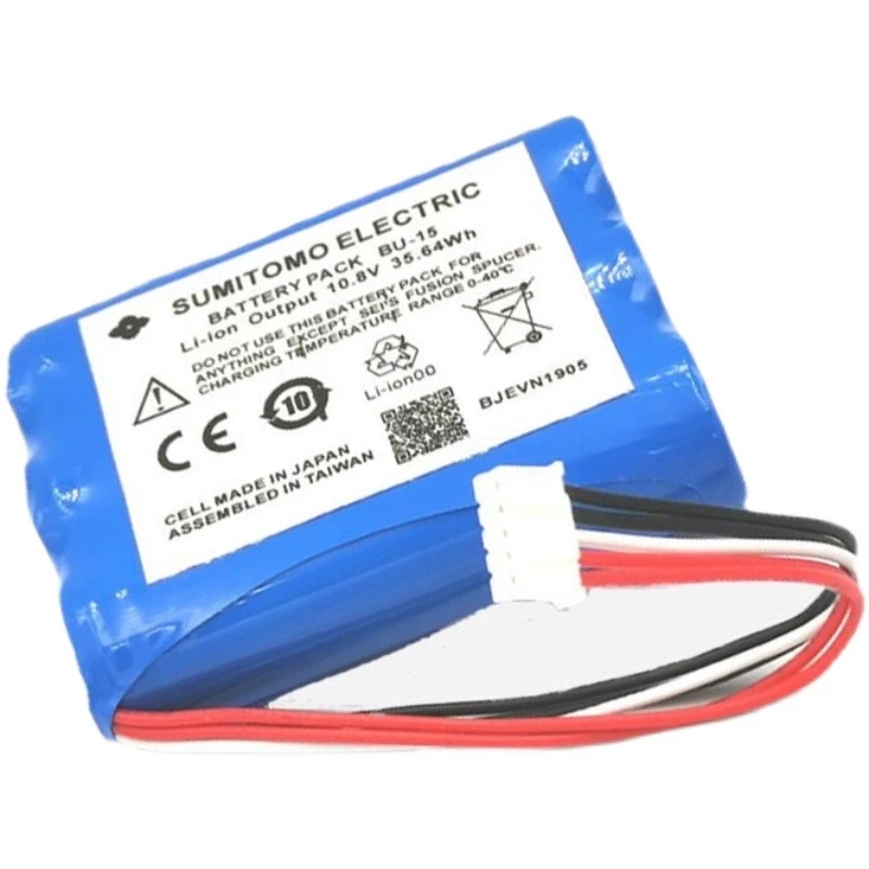 10.8V 35.64Wh 3300mAh Lithium Battery BU-15 T-400s Fiber Melting Machine Power Support