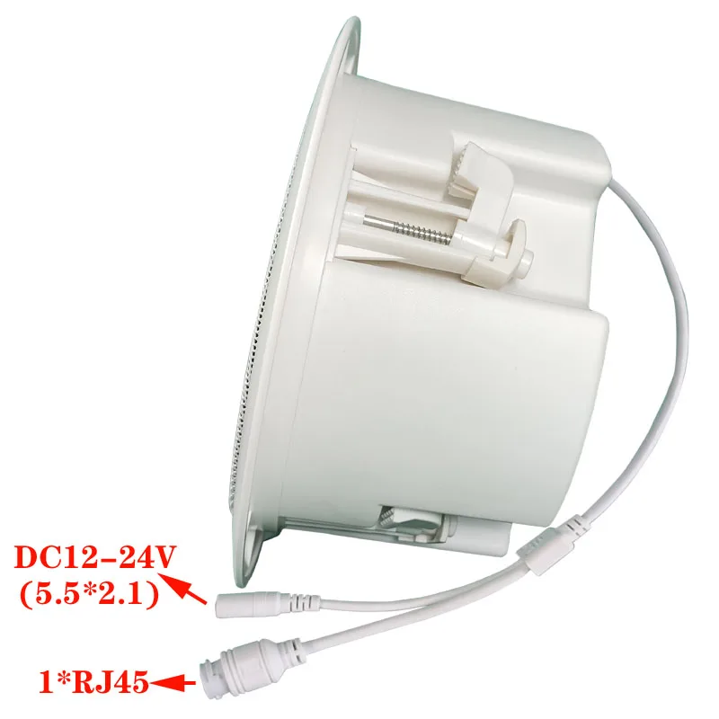 2x10W Dual TCP Ip Network Ceiling Speaker PA System Sound Equipment/Amplifiers/Speaker