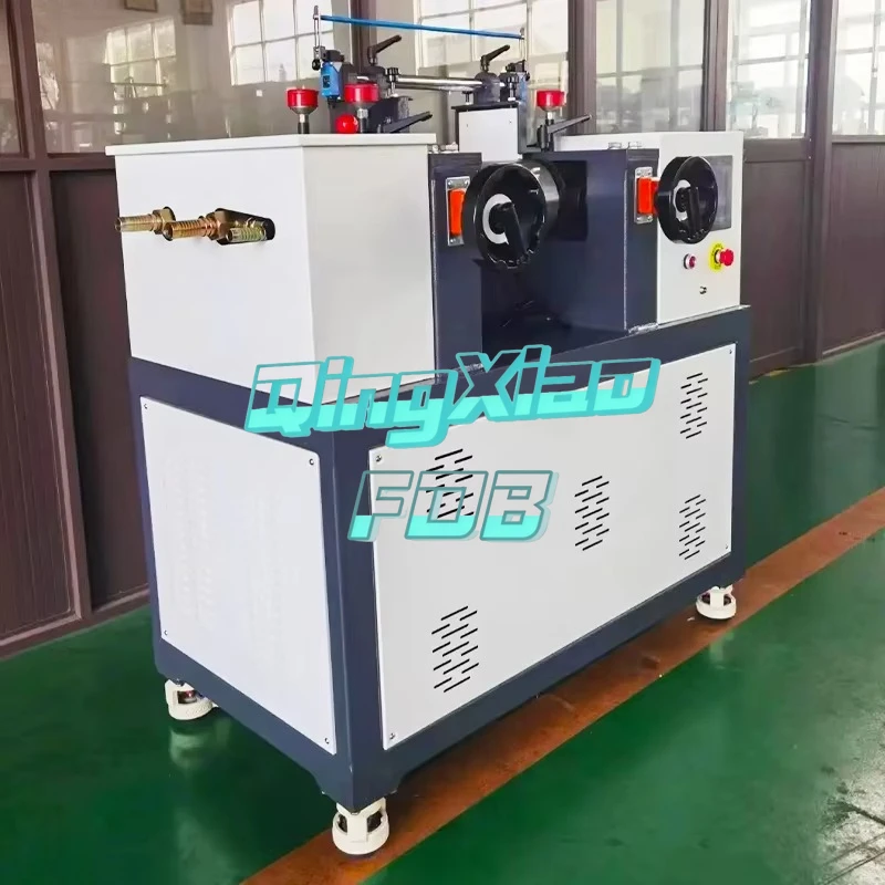 Small 6 Inch Double Roll Open Mill Electric Heating Water Cooling Experimental Rubber Plastic Mixing Machine FOB High Efficiency