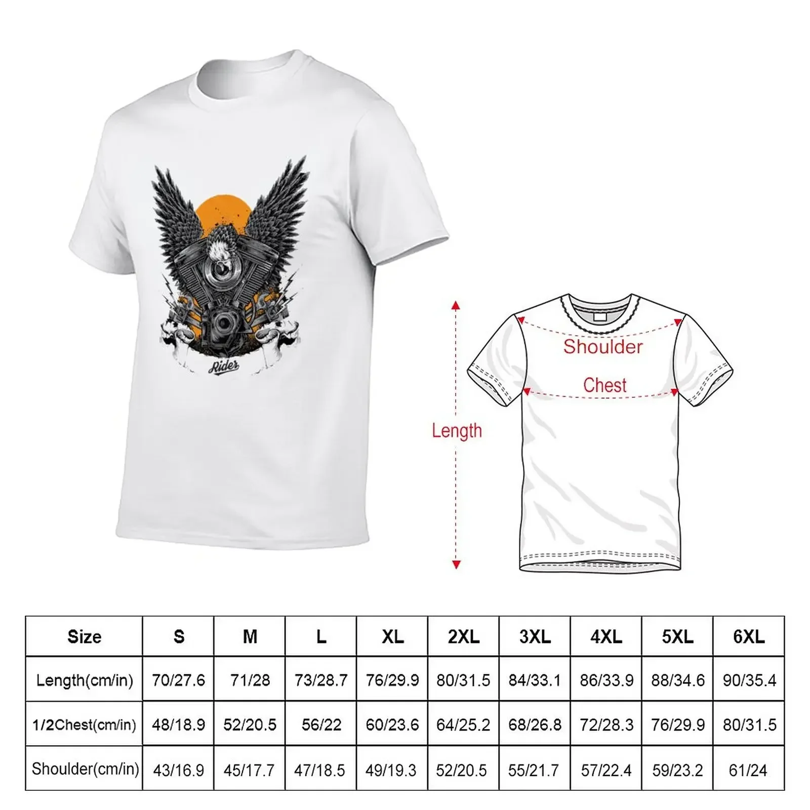 Riders machine Wings T-Shirt sports fans graphics sweat shirts, men