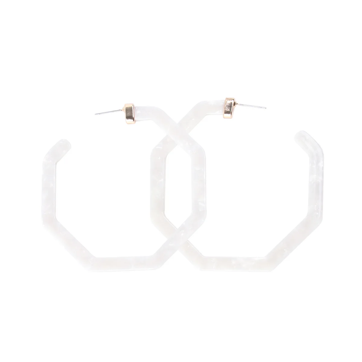 

1 Pair Leopard Print Earrings Round Acrylic Ear Drops Hypoallergenic Lightweight Fashion Jewelry For Women Trendy Party Daily