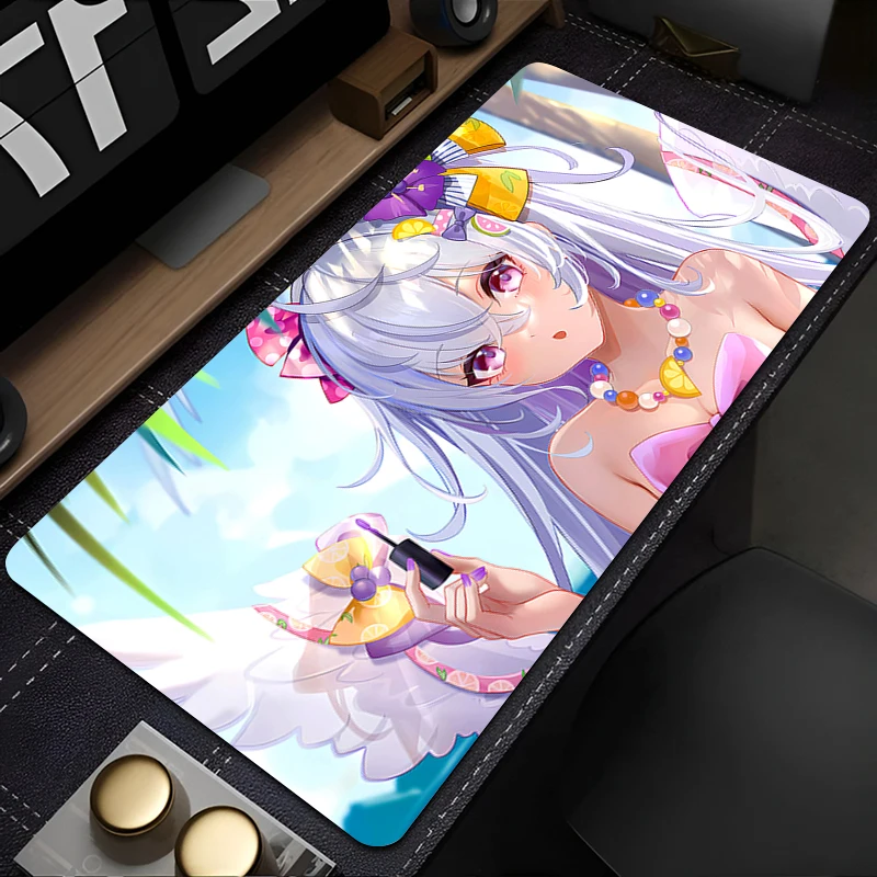 Blue Archive Shirasu Azusa Mouse Sub, accessoires informatiques, clavier Sub Game First, grand bureau Sub PC, tapis de jeu, média XL