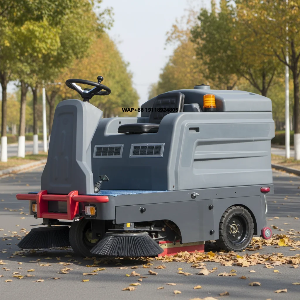 

Road Cleaning Machine Pavement Sweeper Municipality Vaccum Clean and Sweeper Battery Floor Sweeper Street Sweeping Machine
