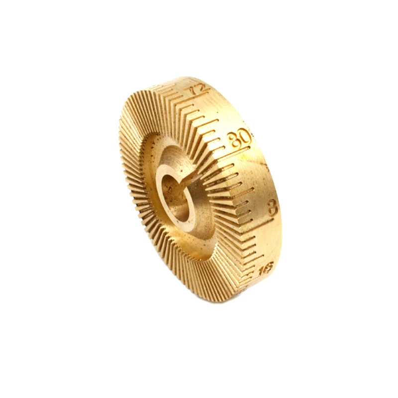 1Piece Brass Polishing Wheel Gem Stone Faceting Machine Gear For Polishing Jade Beeswax