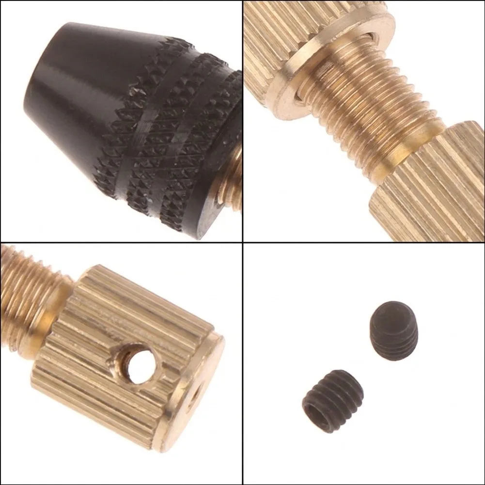Electric Motor Shaft for mini Drill Chuck Fixture Quick Conversion to Drill Bit and Driver Bit 0 3 3 2mm Clamping Range