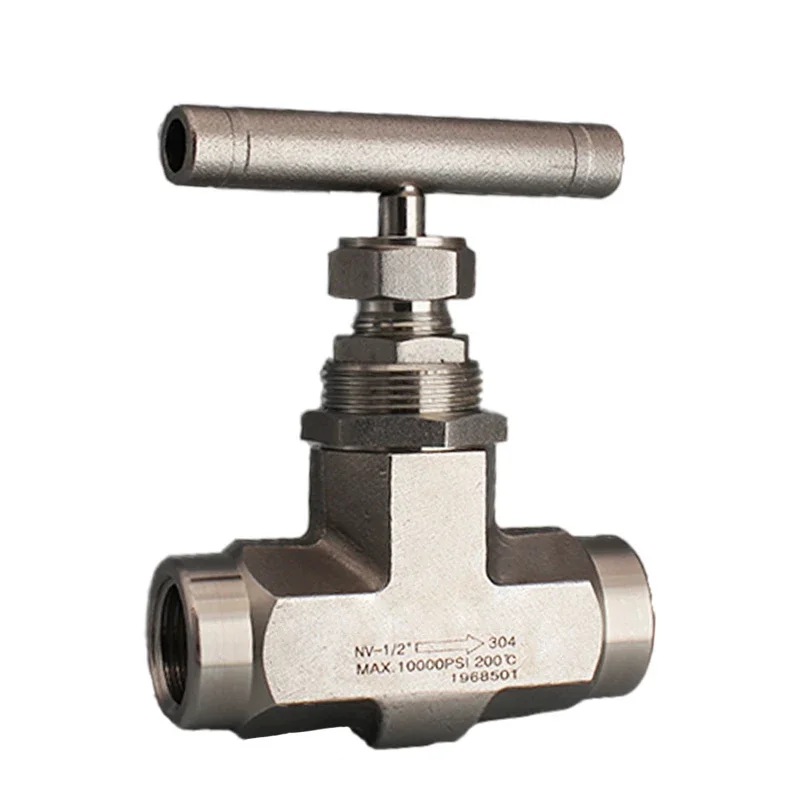 

1/4" 3/8" 1/2" BSP Female High Pressure 10000psi Stainless Steel 316 Shut Off Needle Globe Valve J13-320P Crane Flow Control