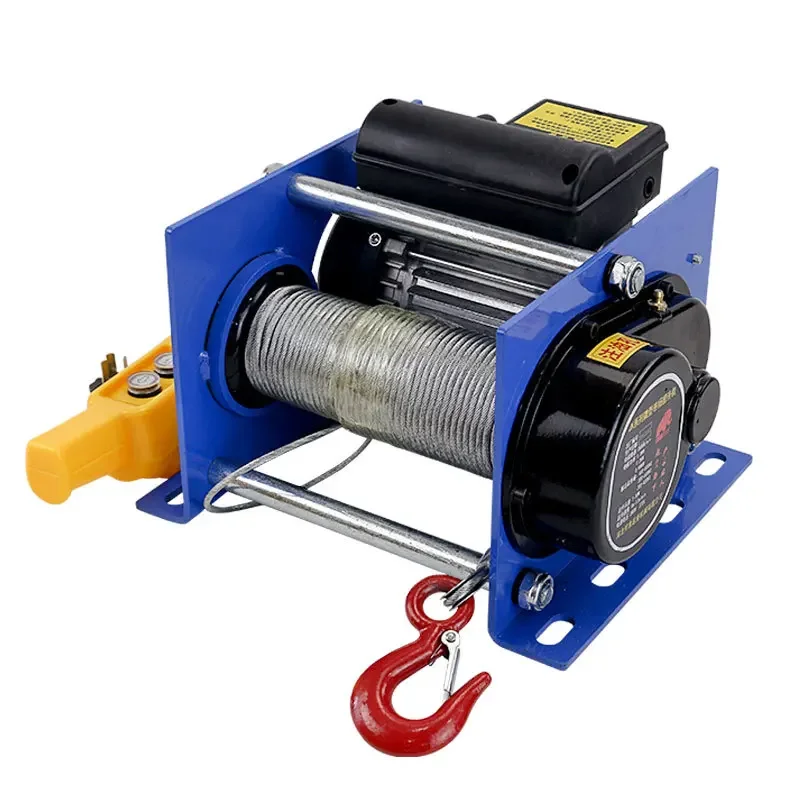 

Electric Winch 800kg/600kg Electric Hoist 30M Steel Wire Rope Windlass Winding Engine Elevator Household Building Crane 1.5KW