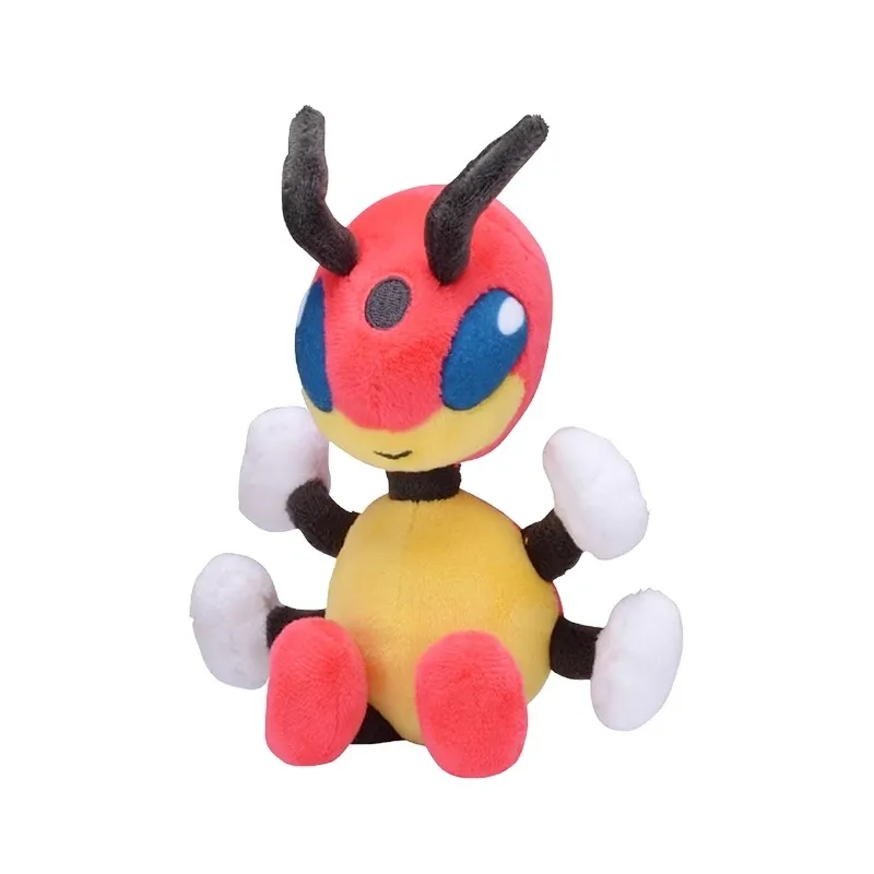 Original Anime Games Pokemon Fit Ledyba&Ledian Soft Plush Toy Doll Gift For Child