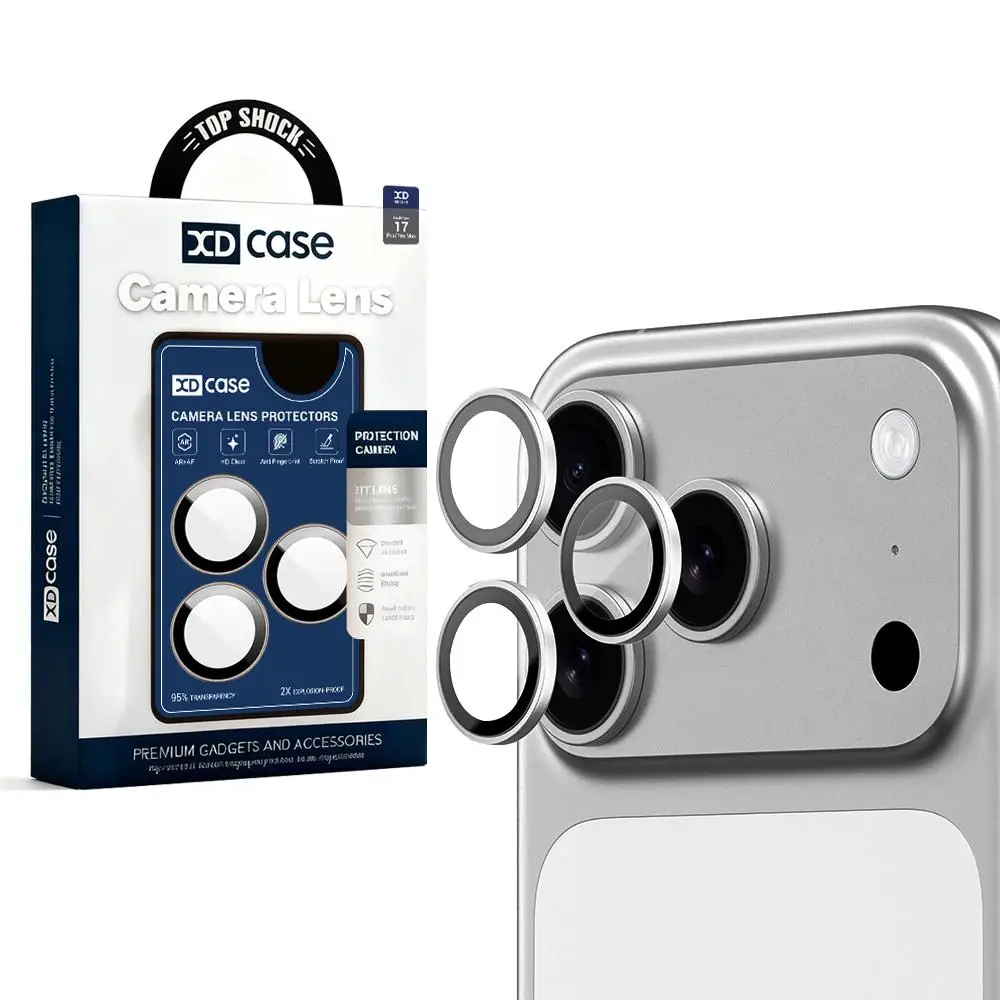 AR+AF (مضاد للضباب) لهاتف iPhone 17 Pro Max 17 Pro Eagle Eye Lens واقي شاشة من الزجاج المقسى يأتي مع أداة تحديد المواقع للعدسة