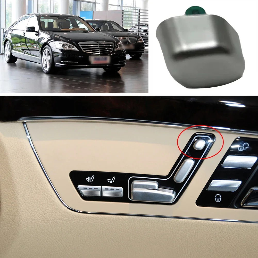 

1PCS Right Car Seat Adjustment Button Cover Switch For Mercedes W221 S-Class 2006 2007 2008 2009 2010 2011 2012 2013 A2218709358