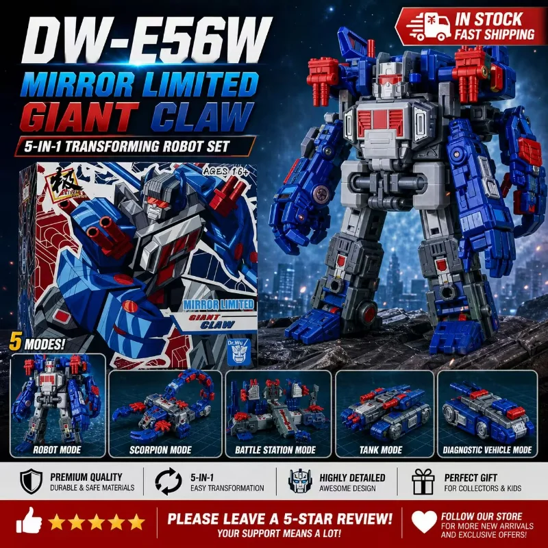 

In Stock DW-E56W Mirror Sark Giant Small Scale Pocket Version Transformation Toy Boy Gift Figure Collectible Gift